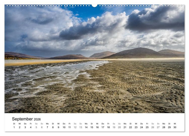 Produktbild: Luskentyre - Isle of Harris, Outer Hebrides (Wandkalender 2026 DIN A2 quer), CALVENDO Monatskalender