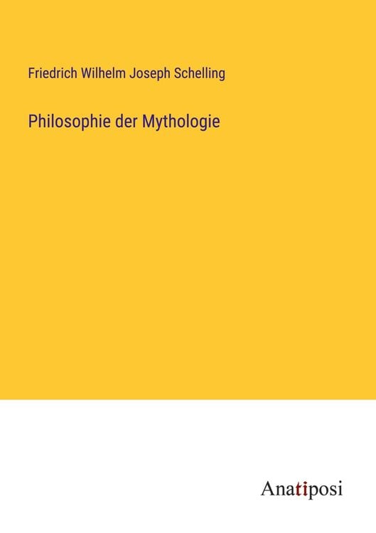 Produktbild: Philosophie der Mythologie