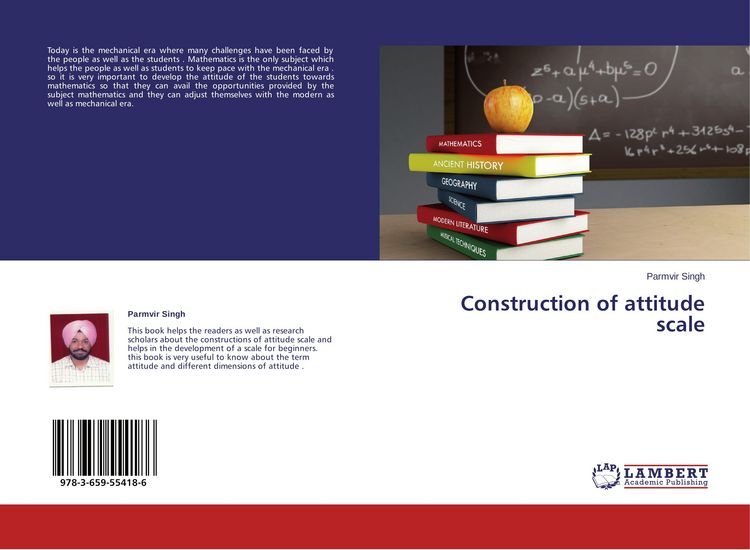 Produktbild: Construction of attitude scale