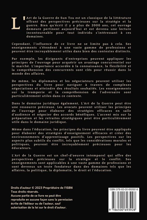 Produktbild: L'Art de la Guerre
