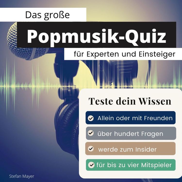 Produktbild: Das gro&szlig;e Popmusik-Quiz f&uuml;r Experten und Einsteiger