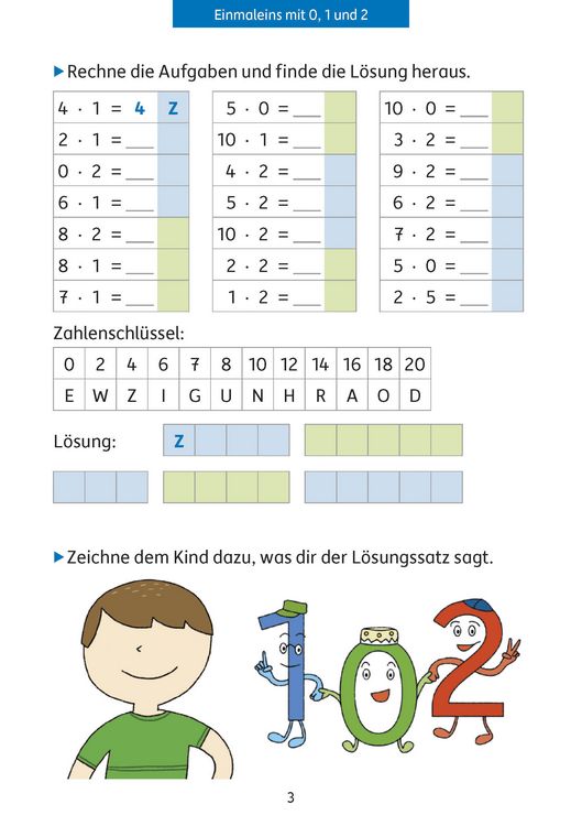 Produktbild: 1x1 lernen 2./3. Klasse &Uuml;bungsblock