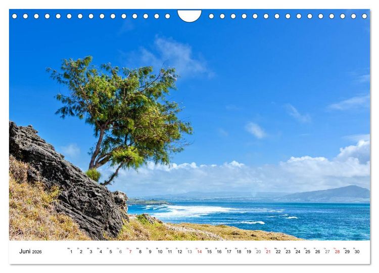 Produktbild: Inselparadies Mauritius (Wandkalender 2026 DIN A4 quer), CALVENDO Monatskalender
