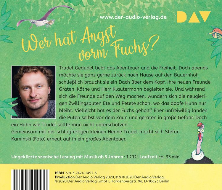 Produktbild: Trudel Gedudel foppt den Fuchs