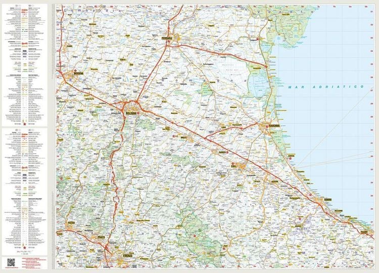 Produktbild: MARCO POLO Reisekarte Italien 06 Emilia Romagna 1:200.000