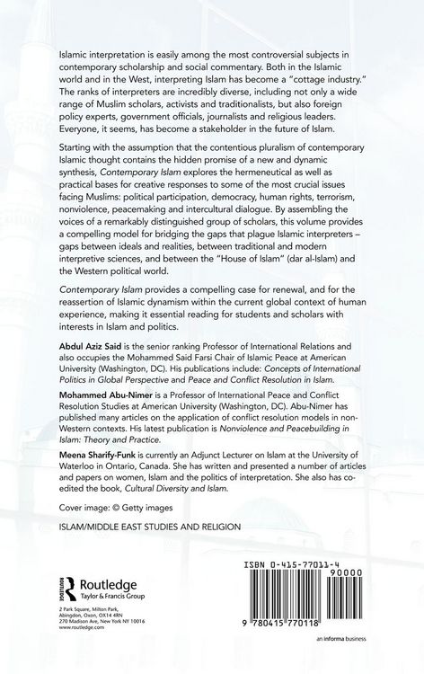 Produktbild: Contemporary Islam