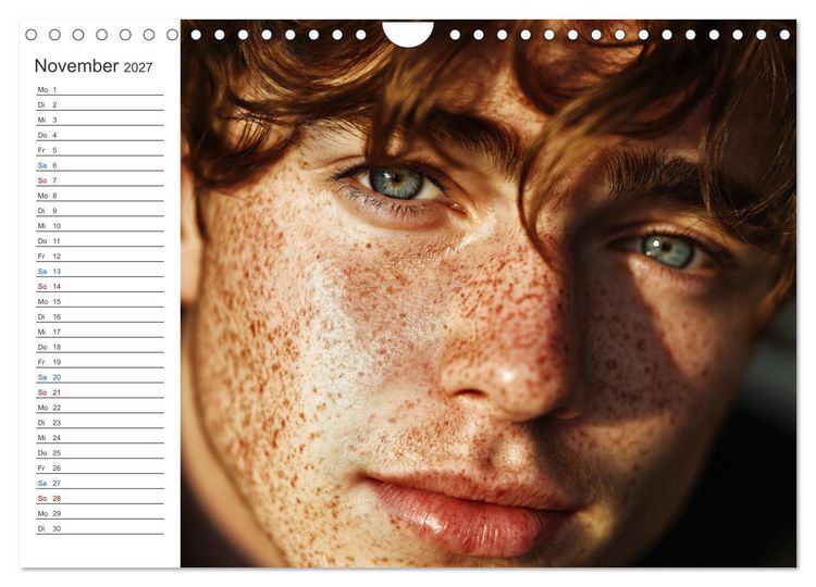 Produktbild: Sinnliche M&auml;nner (Wandkalender 2027 DIN A4 quer), CALVENDO Monatskalender