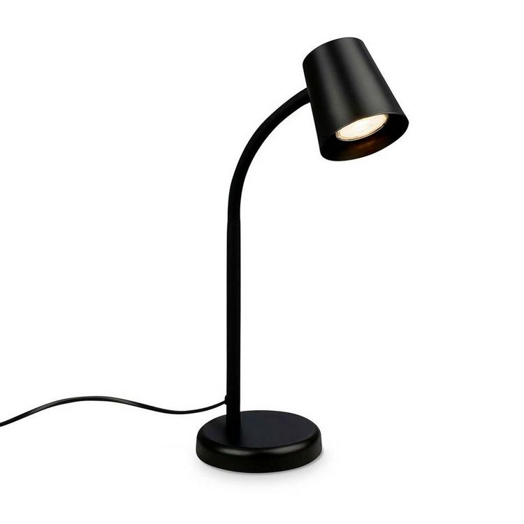 Produktbild: Briloner SKRIVA 7476015 Tischlampe GU10 9W Schwarz