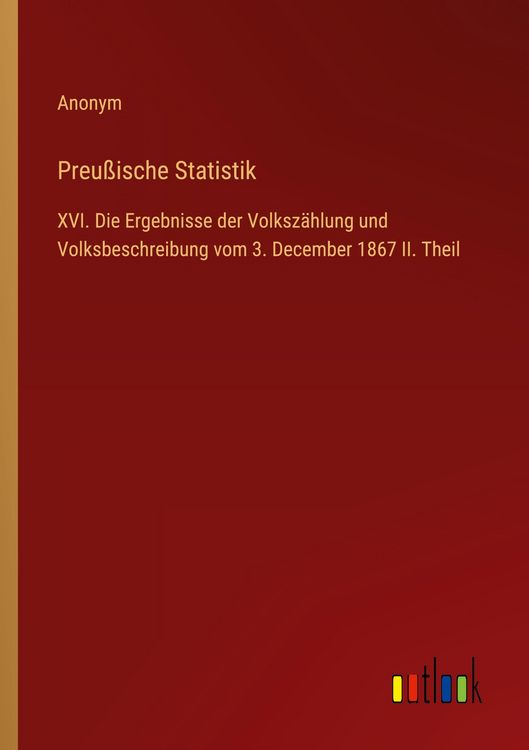 Produktbild: Preu&szlig;ische Statistik