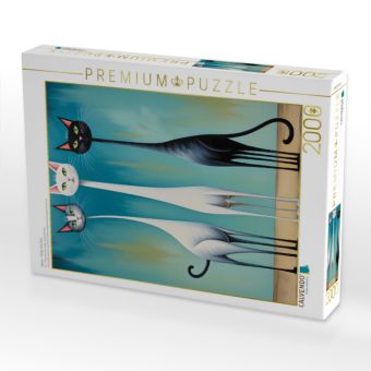 Produktbild: CALVENDO Puzzle Katzen - Pretty Girls Club | 2000 Teile Lege-Gr&ouml;&szlig;e 90x67cm Foto-Puzzle f&uuml;r gl&uuml;ckliche Stunden