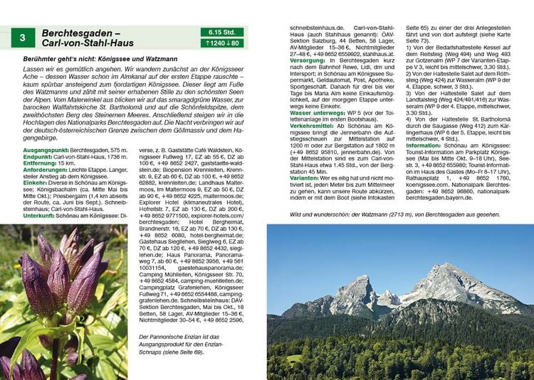 Produktbild: ROTHER Wanderf&uuml;hrer Alpen&uuml;berquerung Salzburg - Triest