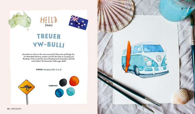 Produktbild: Meine gro&szlig;e Watercolor-Reise