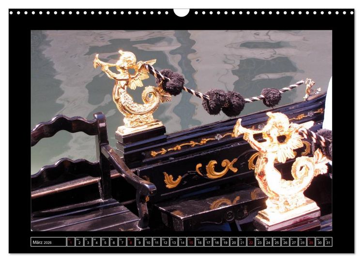 Produktbild: Romantisches Fernweh - Venedig (Wandkalender 2026 DIN A3 quer), CALVENDO Monatskalender