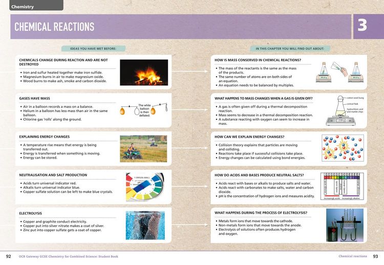 Produktbild: Collins GCSE Science - OCR Gateway GCSE (9-1) Chemistry for Combined Science