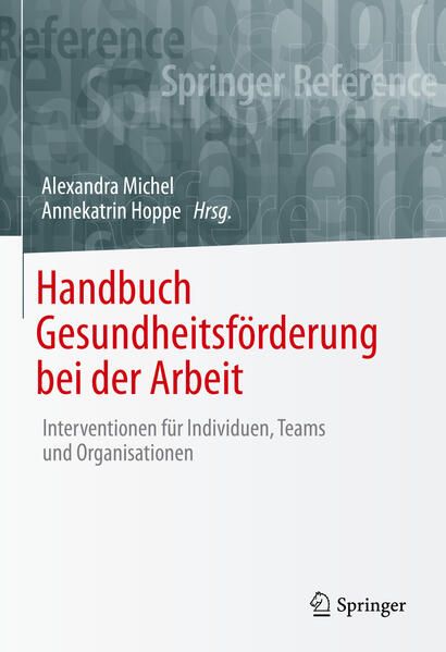 Produktbild: Handbuch Gesundheitsf&ouml;rderung bei der Arbeit
