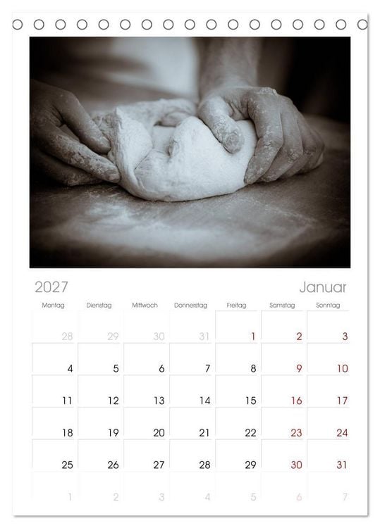 Produktbild: Tischplaner 2027 - Brot & Kaffee Impressionen 2027 (A5 Tischkalender zum Aufstellen) CALVENDO
