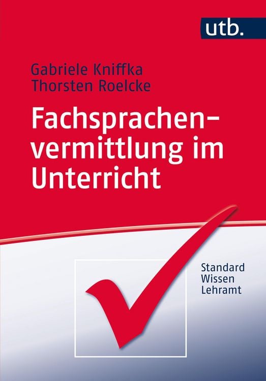 Produktbild: Fachsprachenvermittlung im Unterricht
