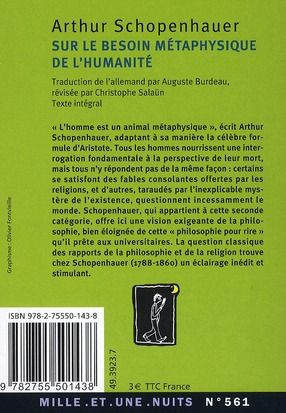 Produktbild: Sur le Besoin Metaphysique de l'Humanite