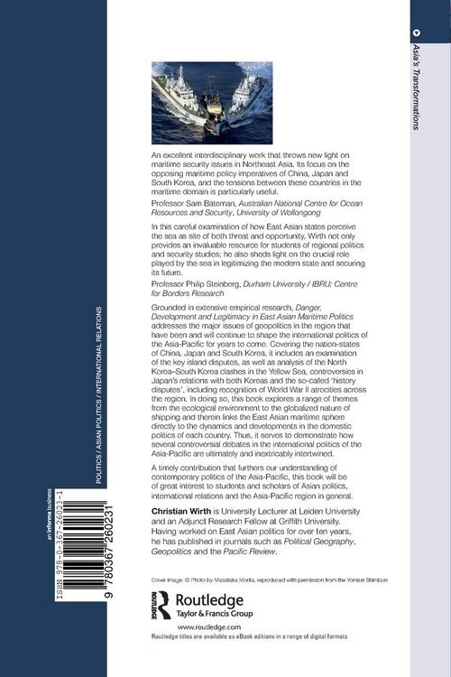 Produktbild: Danger, Development and Legitimacy in East Asian Maritime Politics