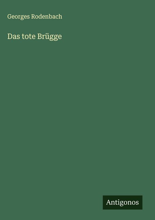 Produktbild: Das tote Br&uuml;gge