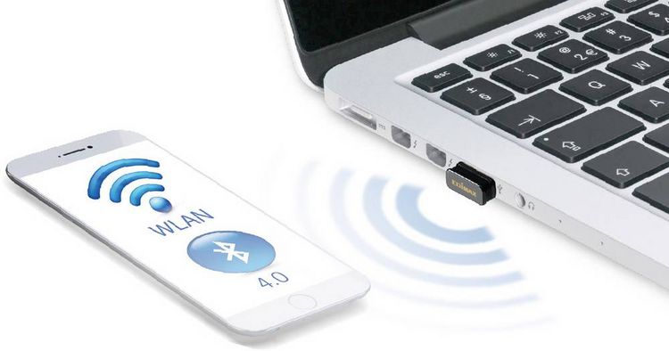 Produktbild: EDIMAX EW-7611ULB WLAN Stick USB-A (USB 2.0), WLAN, Bluetooth&reg; 150 MBit/s