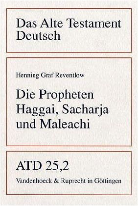 Produktbild: Die Propheten Haggai, Sacharja und Maleachi