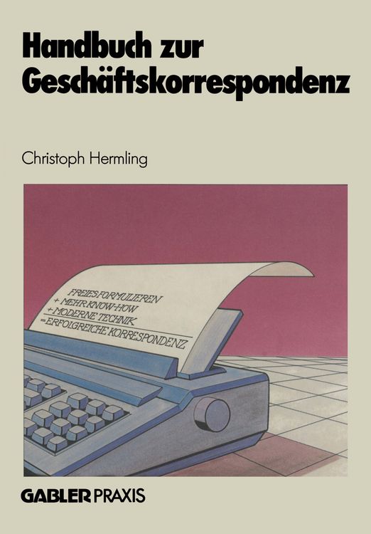 Produktbild: Handbuch zur Gesch&auml;ftskorrespondenz