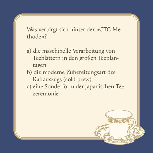 Produktbild: Das Tee-Quiz