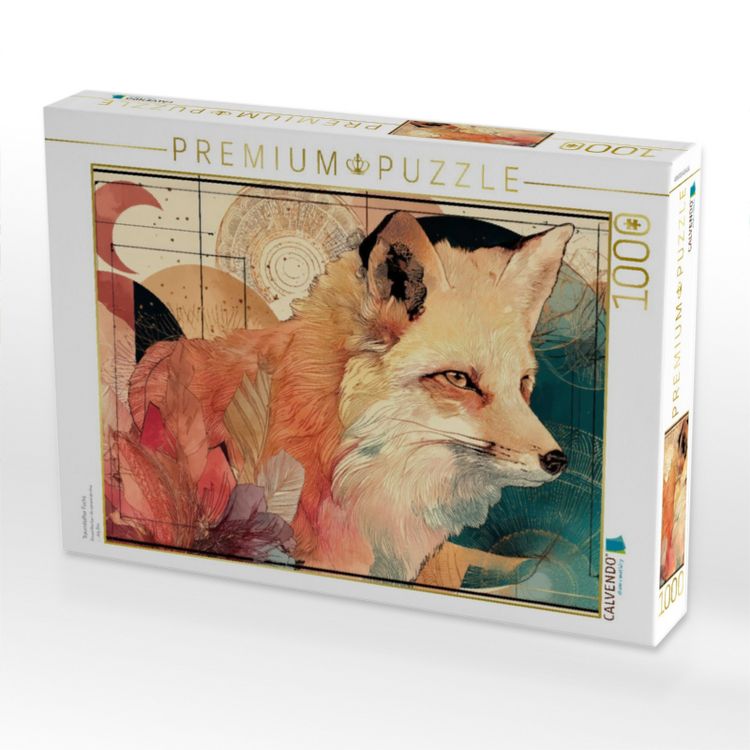 Produktbild: CALVENDO Puzzle Traumhafter Fuchs | 1000 Teile Lege-Gr&ouml;&szlig;e 64x48cm Foto-Puzzle f&uuml;r gl&uuml;ckliche Stunden