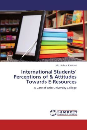 Produktbild: Rahman, M: International Students' Perceptions of & Attitude