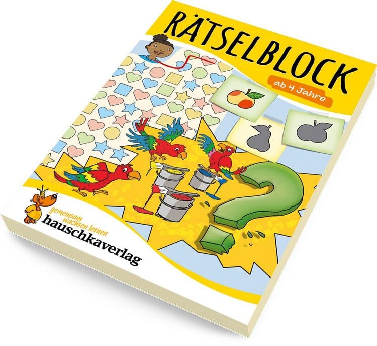 Produktbild: R&auml;tselblock ab 4 Jahre - Band 1