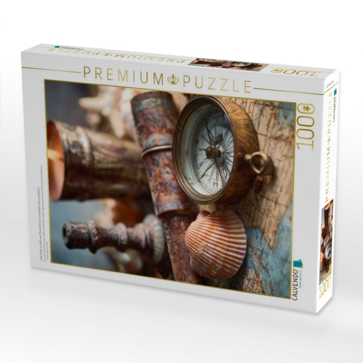 Produktbild: CALVENDO Puzzle Jede Welle erz&auml;hlt vom Menschlichen, unendlich und unerbittlich | 1000 Teile Lege-Gr&ouml;&szlig;e 64x48cm Foto-Puzzle f&uuml;r gl&uuml;ckliche Stunden