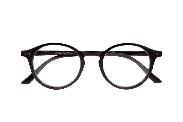 Produktbild: Lesebrille QUINN, schwarz, +1.00 dpt