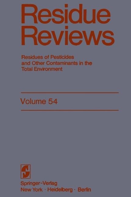 Produktbild: Residue Reviews
