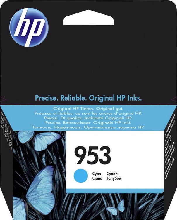 Produktbild: HP 953 Druckerpatrone Original Cyan F6U12AE Tinte