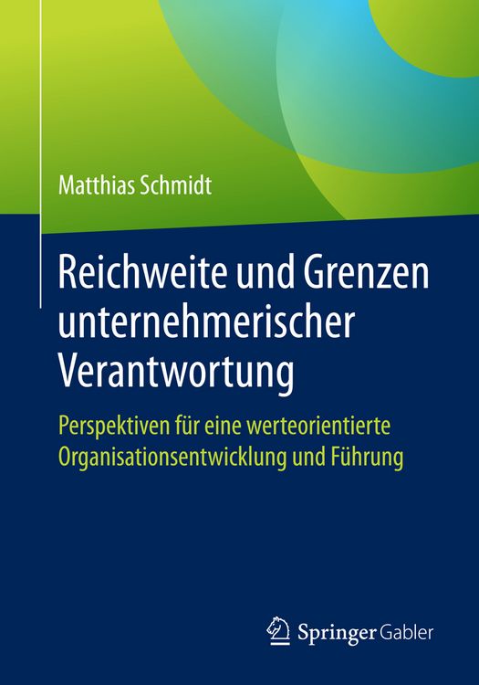 Produktbild: Reichweite und Grenzen unternehmerischer Verantwortung