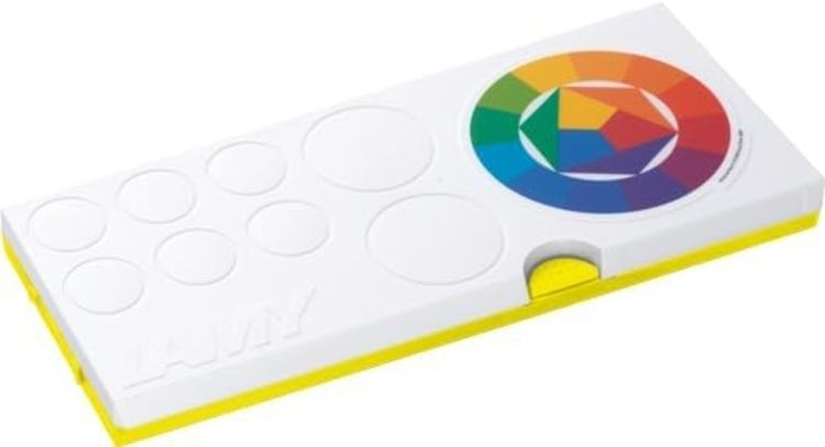 Produktbild: LAMY Malkasten apuaplus neonyellow, 12 Farben