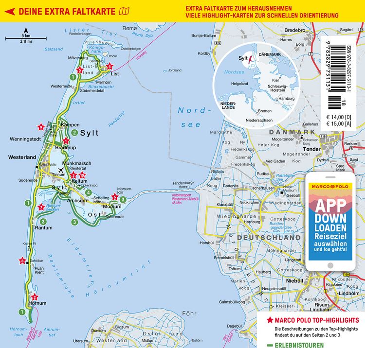 Produktbild: MARCO POLO Reisef&uuml;hrer Sylt