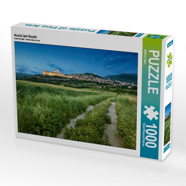 Produktbild: Assisi bei Nacht (Puzzle)
