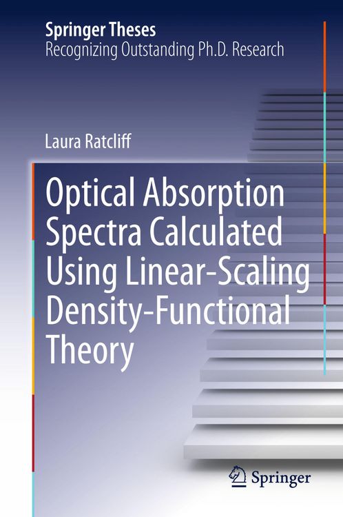 Produktbild: Optical Absorption Spectra Calculated Using Linear-Scaling Density-Functional Theory