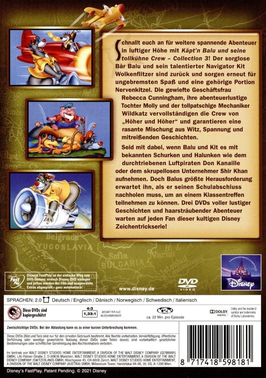 Produktbild: Käpt'n Balu und seine tollkühne Crew - Collection 3 [3 DVDs]