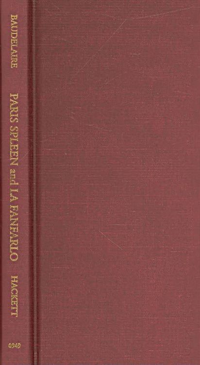 Produktbild: Baudelaire, C: Paris Spleen, and La Fanfarlo