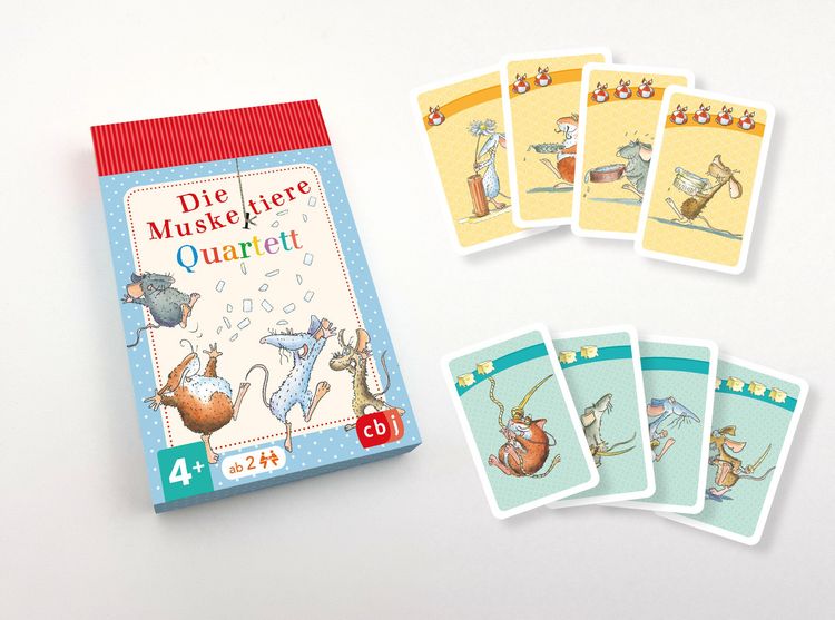 Produktbild: Die Muskeltiere - Quartett