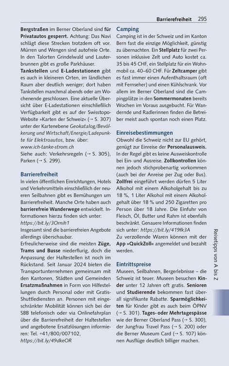 Produktbild: TRESCHER Reisef&uuml;hrer Bern und Berner Oberland