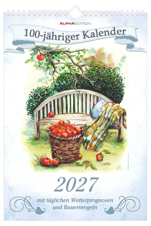 Produktbild: 100-j&auml;hriger Kalender 2027
