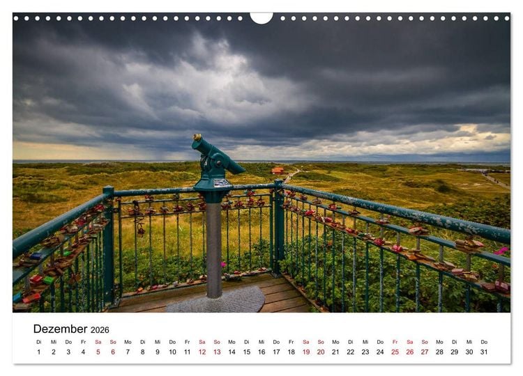 Produktbild: Langeoog &ndash; Ein Herbst auf der Insel des Lebens (Wandkalender 2026 DIN A3 quer), CALVENDO Monatskalender