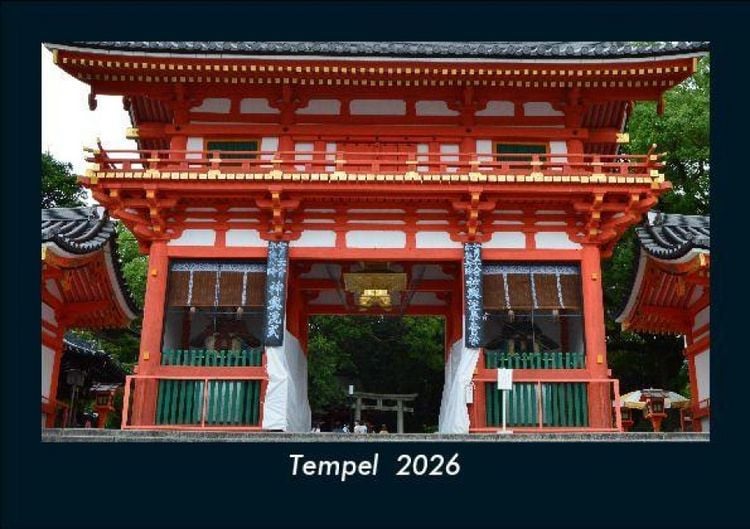 Produktbild: Tempel 2026 Fotokalender DIN A5