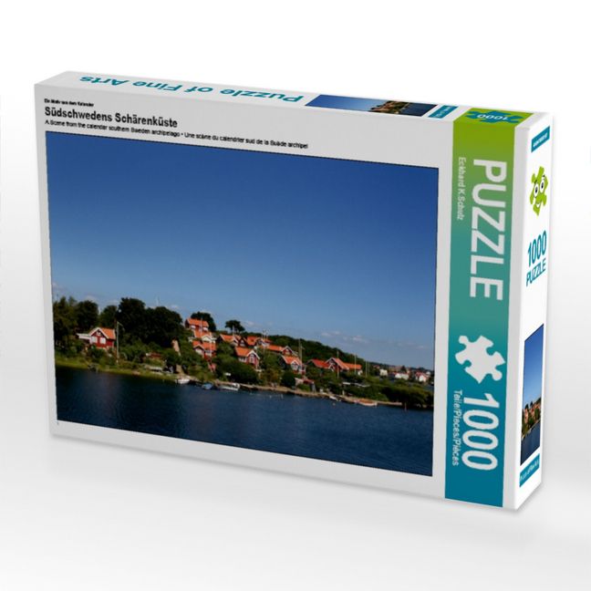 Produktbild: CALVENDO Puzzle Ein Motiv aus dem Kalender S&uuml;dschwedens Sch&auml;renk&uuml;ste | 1000 Teile Lege-Gr&ouml;&szlig;e 64x48cm Foto-Puzzle f&uuml;r gl&uuml;ckliche Stunden