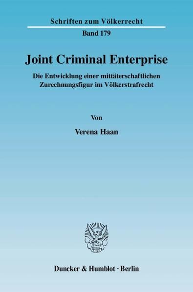 Produktbild: Joint Criminal Enterprise.