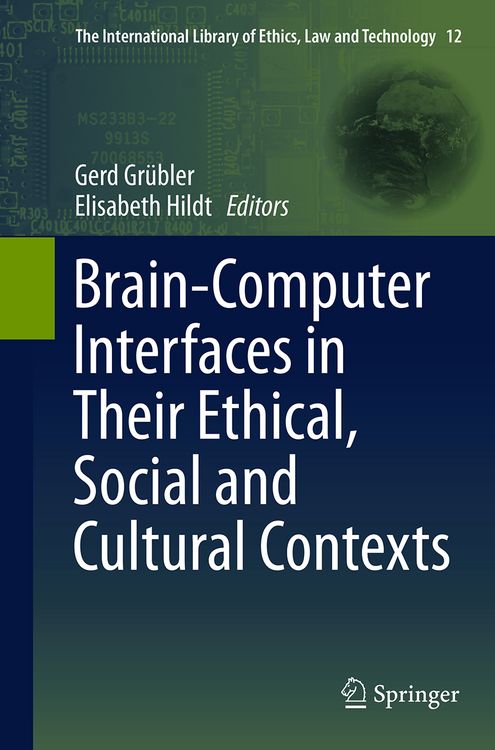 Produktbild: Brain-Computer-Interfaces in their ethical, social and cultural contexts